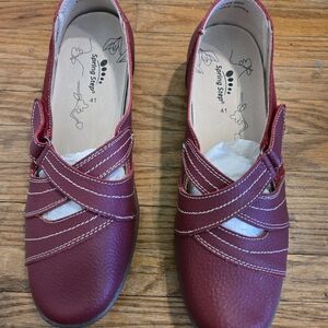 Spring Step Leather Shoes Size 9.5